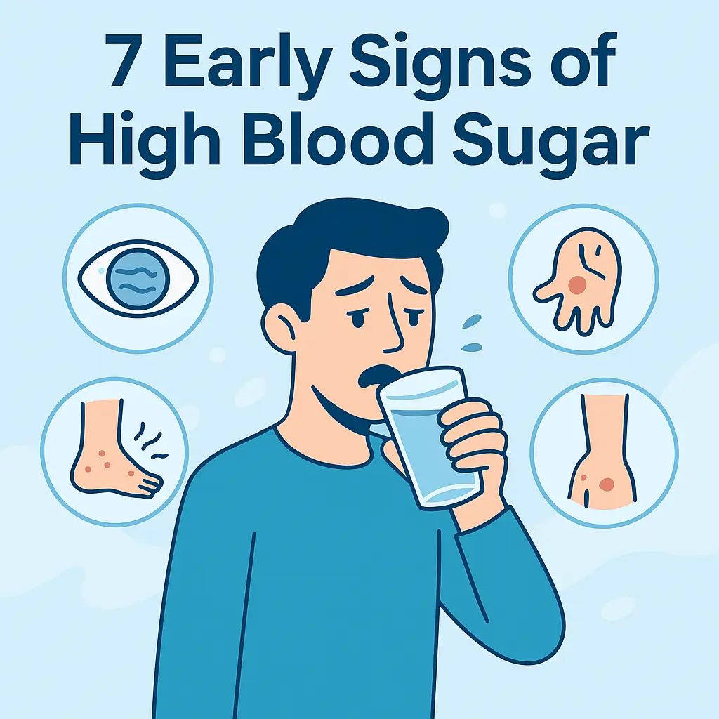 early signs of high blood sugar