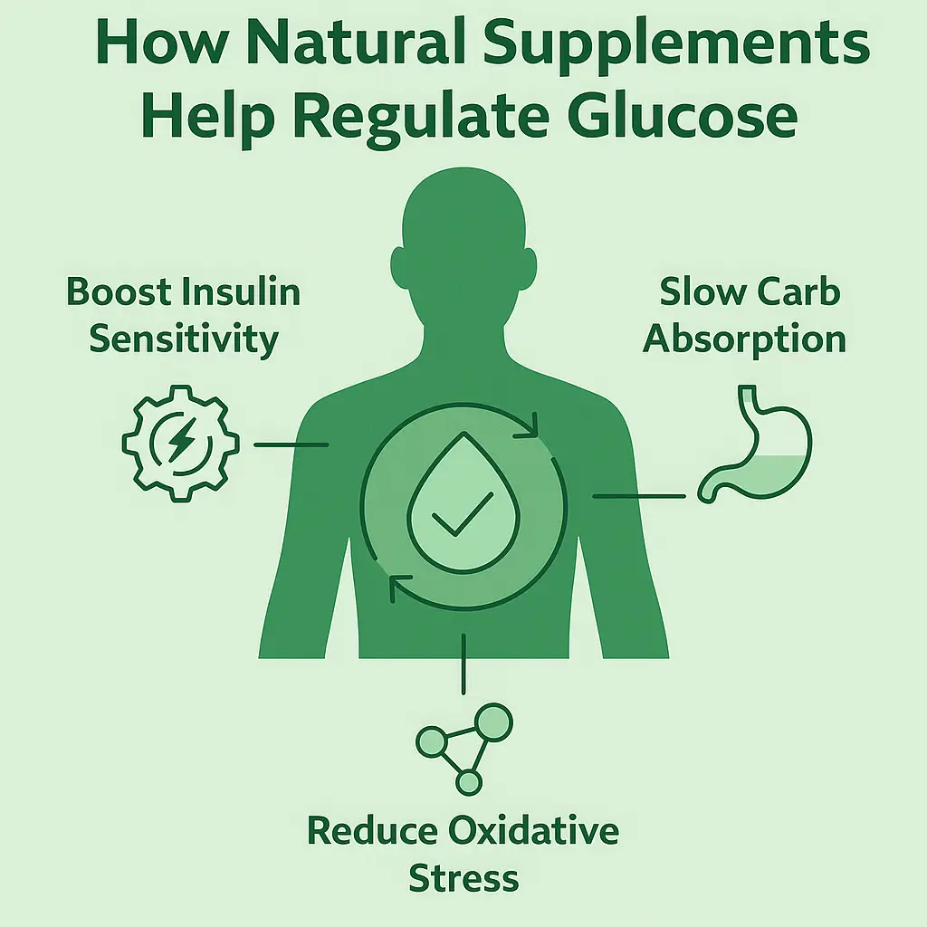 How Natural Supplements Help Regulate Glucose