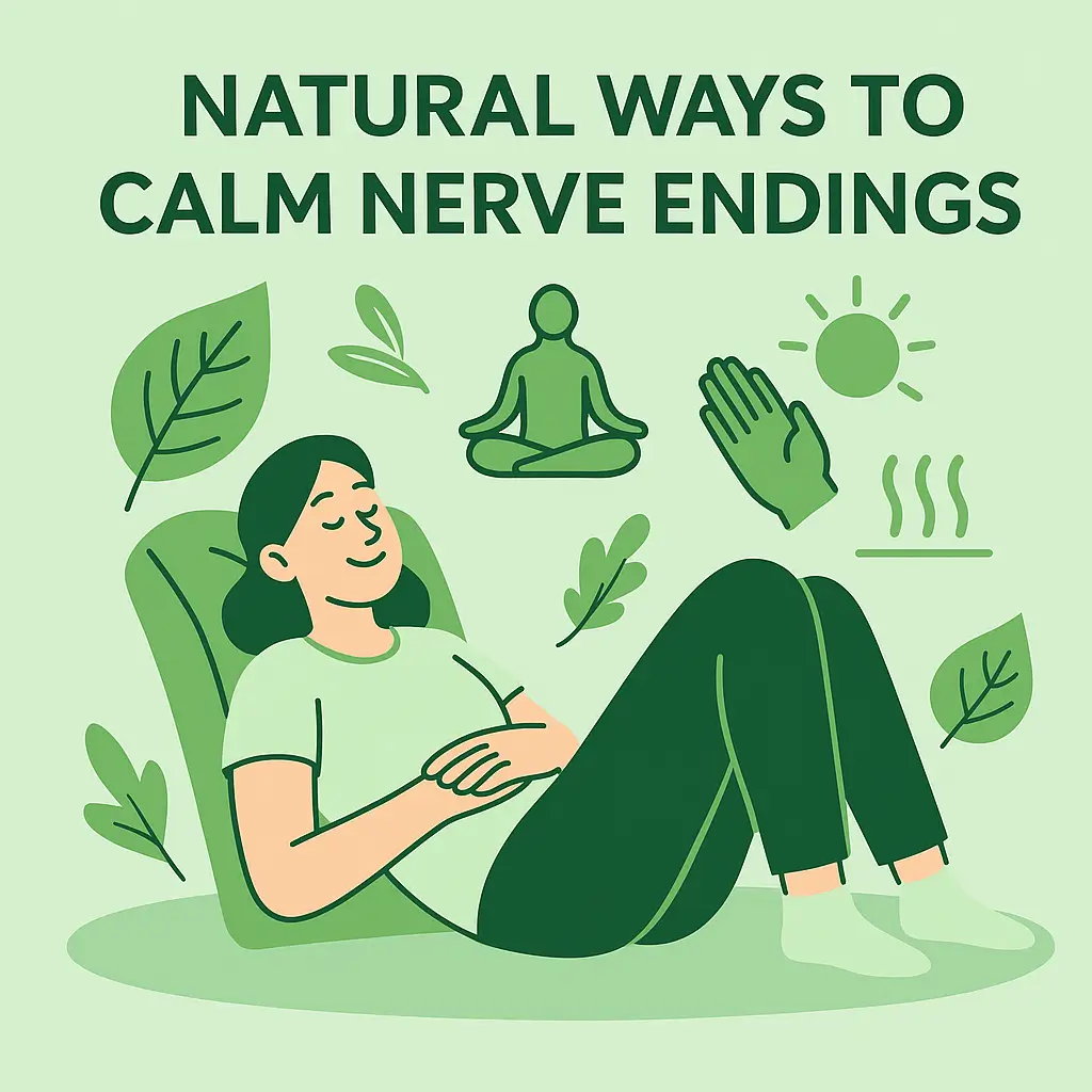 natural ways to calm nerve endings without pills