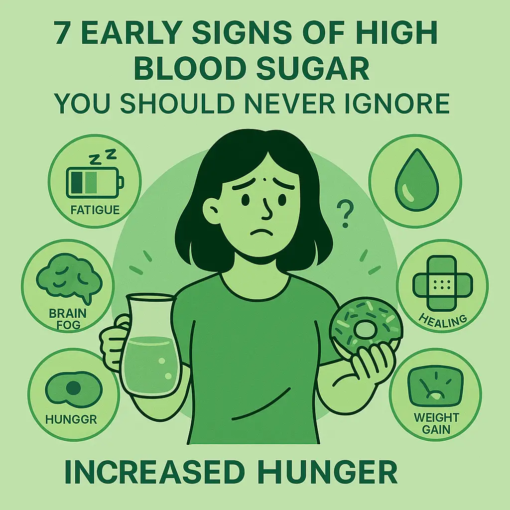 early signs of high blood sugar